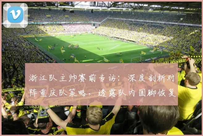 浙江队主帅赛前专访：深度剖析对阵重庆队策略，透露队内国脚恢复良好，球队备战2026赛季关键战